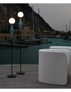 Lámpara de pie Elin grande...